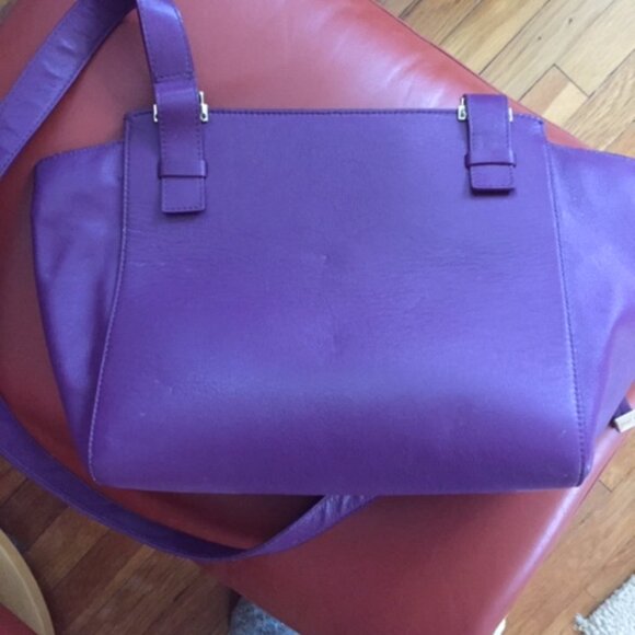Furfla Plum Purple Purse - Picture 4 of 10